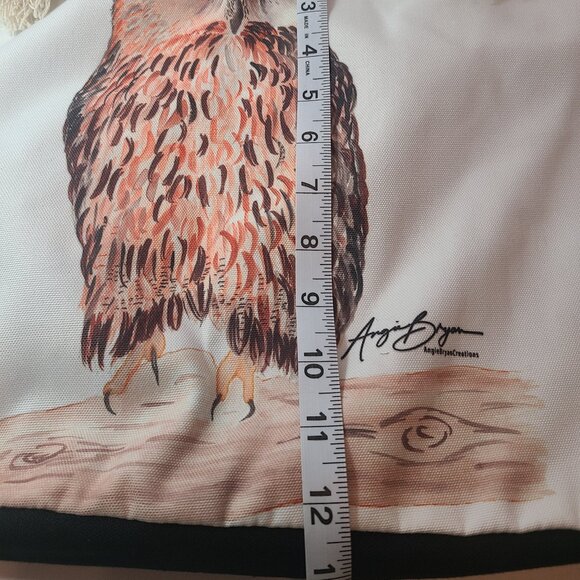 🦉 Angie Bryan Creations Owl Tote Bag – Original Artwork Print - Picture 10 of 14